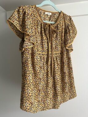 Max Studio Floral Top